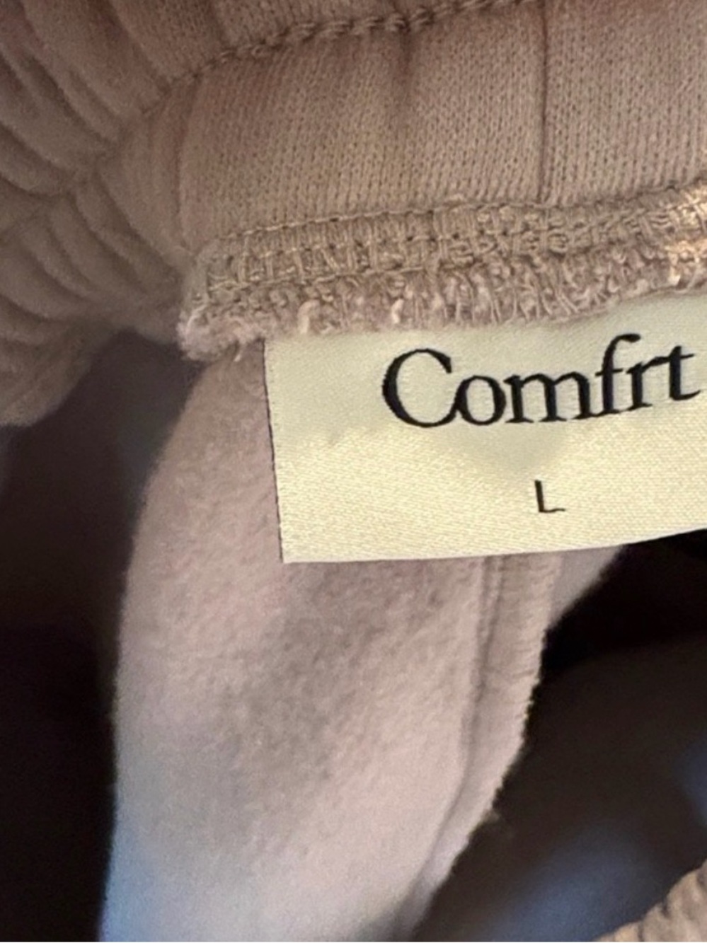 NWT Comfrt Signature Straight Leg - BARK, Large - Picture 4 of 5